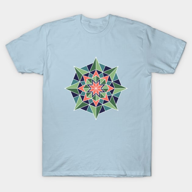 Kaleidoscope T-Shirt by molshevska